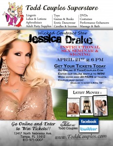 Todd Couples Superstore - Jessica Drake - Events