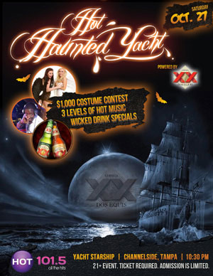 Todd Couples Superstore - 101.5 Hot Haunted Yacht Todd Couples Superstore - 101.5 Hot Haunted Yacht