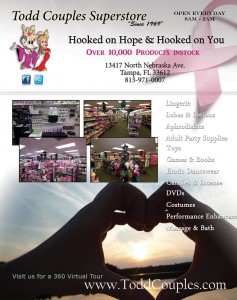 Todd Couples Superstore - Hooked on Hope - Events