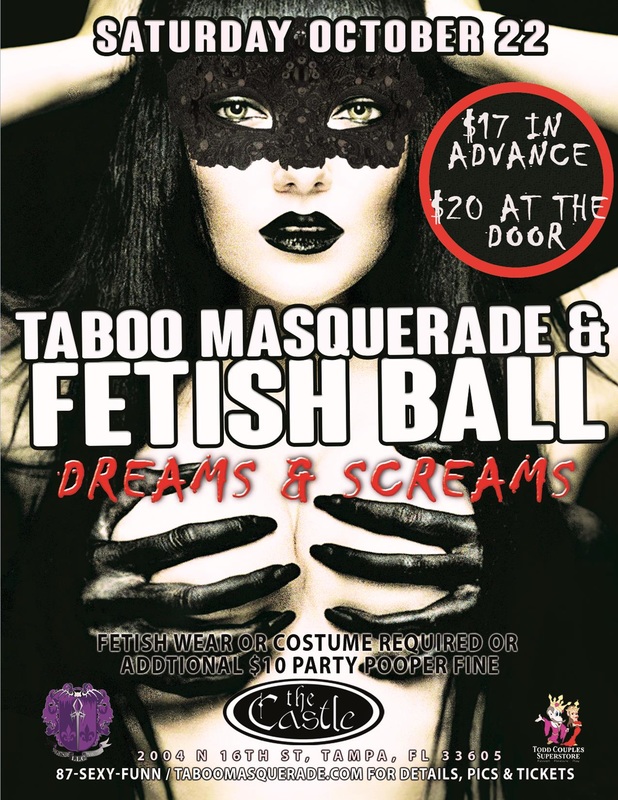 Todd Couples Superstore - Taboo Masqurade Fetish Ball - Events