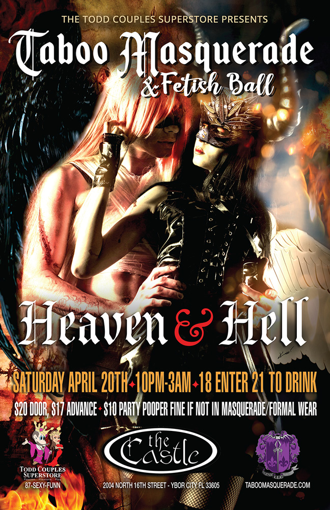 Todd Couples Superstore - Taboo Masquerade Heaven and Hell